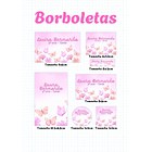 30 Artes para Etiquetas Volta as Aulas Personagens Arquivo Editável  9