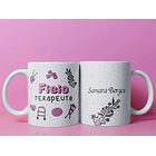 Arte para Caneca Profissão Fisioterapia Arquivo em Jpg 1