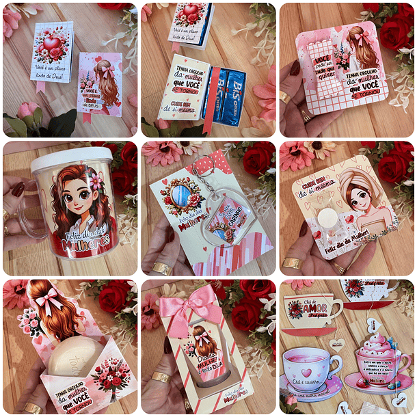 Arquivos de Corte Mimos Dia das Mulheres em Pdf 2