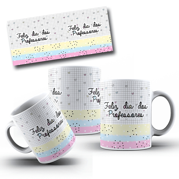 5 Artes para Caneca Dia dos Professores Arquivo em Jpg 3