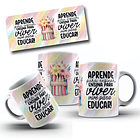 5 Artes para Caneca Dia dos Professores Arquivo em Jpg 5
