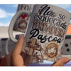 19 Artes para Caneca Páscoa Jesus Cristã Arquivo em Jpg 4