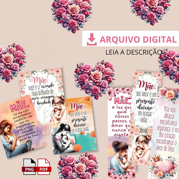 Aquivos de Corte Mimos Dia das Mães em Pdf 