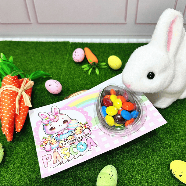 Arquivo de Corte Mimos Páscoa Doce Coelhinhos em Pdf  10