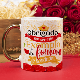 Arte Caneca Obrigado Por ser Este Exemplo de Força e Bondade  Arquivo Png