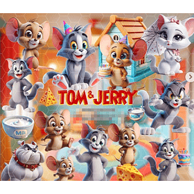 Kit Digital Tom e Jerry em Png 