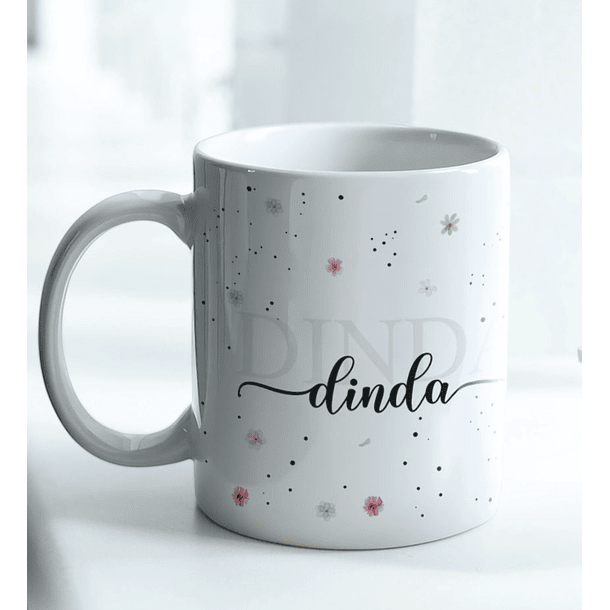 6 Artes para Caneca Mamãe, Dinda, Avó Jardim Arquivo Editável 4