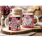 14 Artes para Caneca e Azulejo Dia das Mães  Arquivo Editável 10