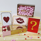 Arquivo de Corte Caixa Surpresa Dia dos Namorados Arquivo em Pdf   2