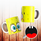 7 Artes para Caneca Bocão Personagens Arquivo Editável  3