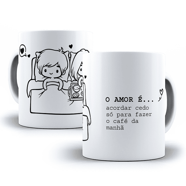 14 Artes para Caneca Dia dos Namorados O Amor é Arquivo Editável  4