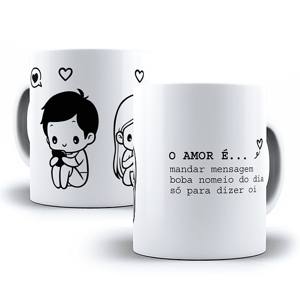 14 Artes para Caneca Dia dos Namorados O Amor é Arquivo Editável  9