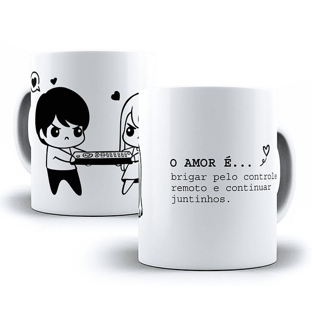 14 Artes para Caneca Dia dos Namorados O Amor é Arquivo Editável  10