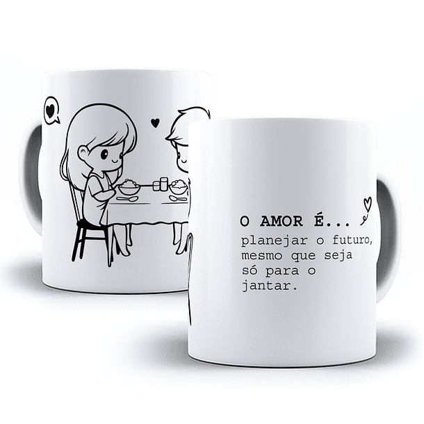 14 Artes para Caneca Dia dos Namorados O Amor é Arquivo Editável  14