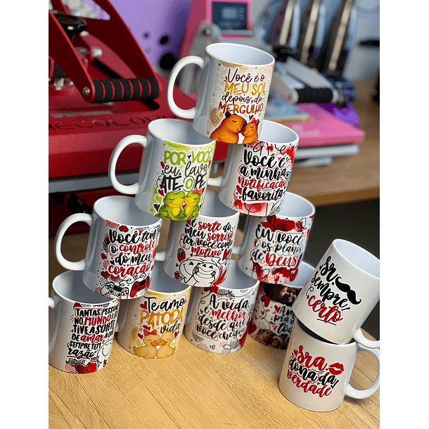 39 Artes para Caneca Dia dos Namorados Arquivo em Jpg 3