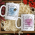 Artes Caneca Pastor e Pastora em Arquivo Editável 1