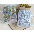 7 Artes para Caneca Bobie  Goods para Pintar Arquivo Editável 3