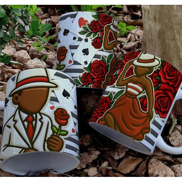 6 Artes para Caneca Zé Pilantra e Maria Navalha Arquivo Editável  4