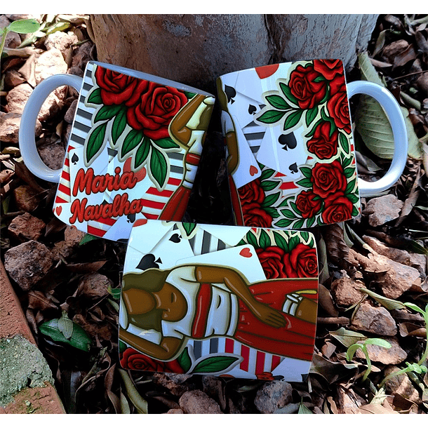 6 Artes para Caneca Zé Pilantra e Maria Navalha Arquivo Editável  5