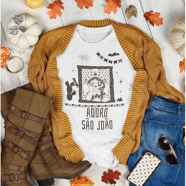 8 Artes para Camisa São João Festa Junina Arquivo Editável  1