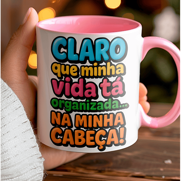 10 Artes para Caneca Frases 3D Arquivo em Jpg 4