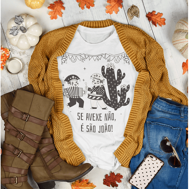 8 Artes para Camisa São João Festa Junina Arquivo Editável  7