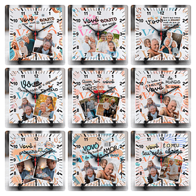 21 Artes para Relogio Dia Dos Avós Arquivo Editável  