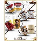 Arquivo Encadernação Herry Potter Coleção Escola de Bruxos Arquivo em Pdf  1