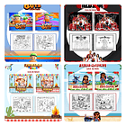 Arquivos Livros para Colorir Personagens Arquivo em Pdf  1