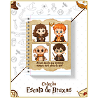 Arquivo Encadernação Herry Potter Coleção Escola de Bruxos Arquivo em Pdf  8