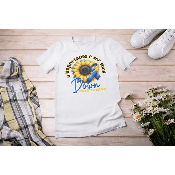 7 Artes Camisa Síndrome de Down Arquivo Editável  1
