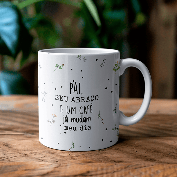 10 Artes para Caneca Dia dos Pais Minimalista Arquivo Editável  3