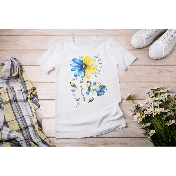 7 Artes Camisa Síndrome de Down Arquivo Editável  4