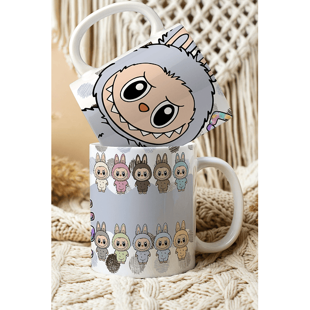 10 Artes para Caneca Labubu Arquivo em Jpg 2