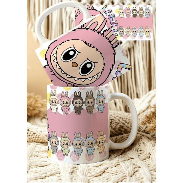 10 Artes para Caneca Labubu Arquivo em Jpg 8