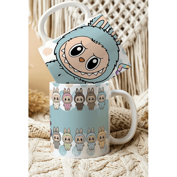 10 Artes para Caneca Labubu Arquivo em Jpg 10