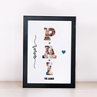 Arte Quadro Amor Pai Arquivo Png 1