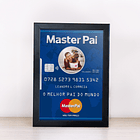 Arte Quadro Master Pai O Melhor Pai do MundoArquivo Png 1