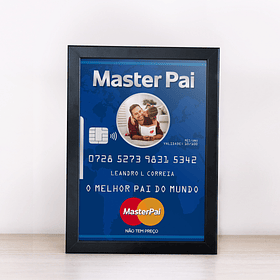 Arte Quadro Master Pai O Melhor Pai do MundoArquivo Png