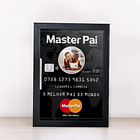 Arte Quadro Master Pai O Melhor Pai do MundoArquivo Png 2