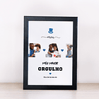 Arte Quadro Meu Pai Meu Maior Orgulho Feliz Dia Dos Pais Arquivo Png 1