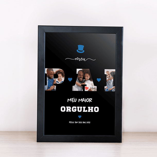 Arte Quadro Meu Pai Meu Maior Orgulho Feliz Dia Dos Pais Arquivo Png 2