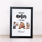 Arte Quadro O Primeiro Amor de Toda Fiolha Pai Te Amo Arquivo Png 1