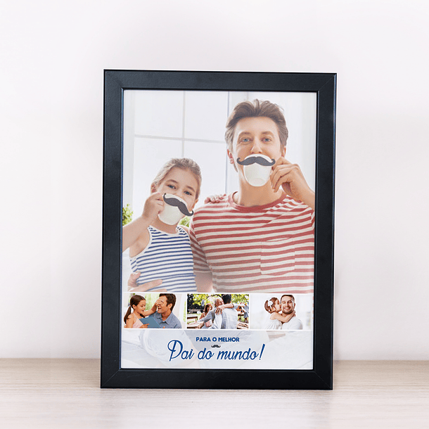 Arte Quadro Obrigado Por Ser O Melhor Pai do Mundo Arquivo Png 1