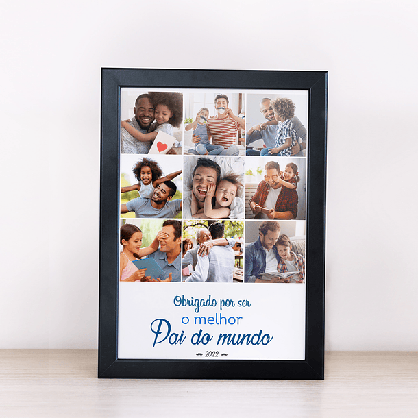 Arte Quadro Obrigado Por Ser O Melhor Pai do Mundo Arquivo Png 2