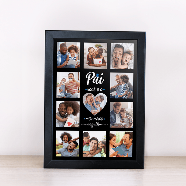 Arte Quadro Pai Você É O Meu Amor Orgulho Arquivo Png 2