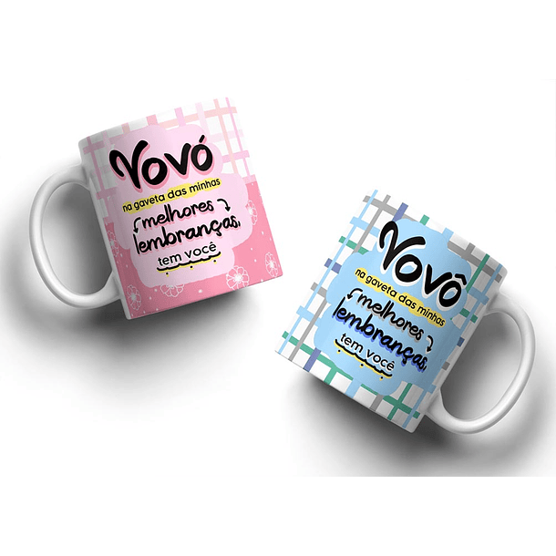 16 Artes para Caneca Dia dos Avós Arquivo em Png  3