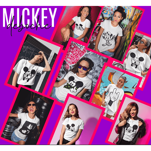 39 Artes para Camisa Mickey Arquivo em Png 4