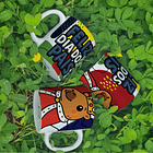 10 Artes para Caneca Dia dos Pais Capivara Arquivo Editável  8