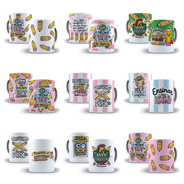 Kit Digital Dia dos Professores em Png  3